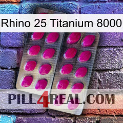 Rhino 25 Titanium 8000 10
